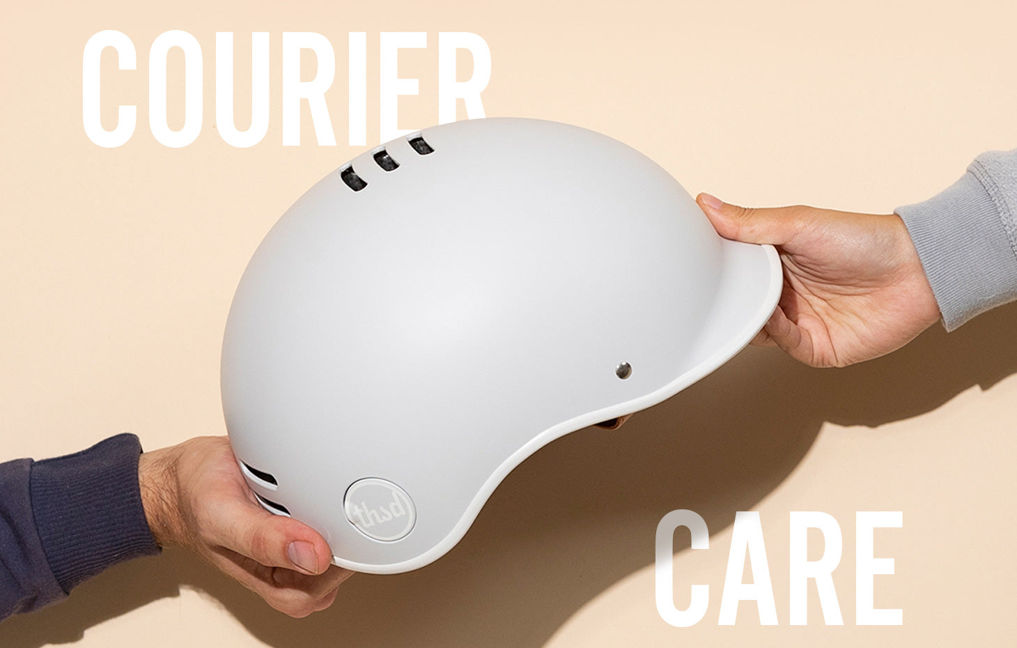 WE'RE GIVING BIKE COURIERS DELIVERING ESSENTIAL SUPPLIES A FREE HELMET