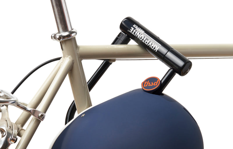 best way to keep bike helmet from being stollen Keeper U Lock