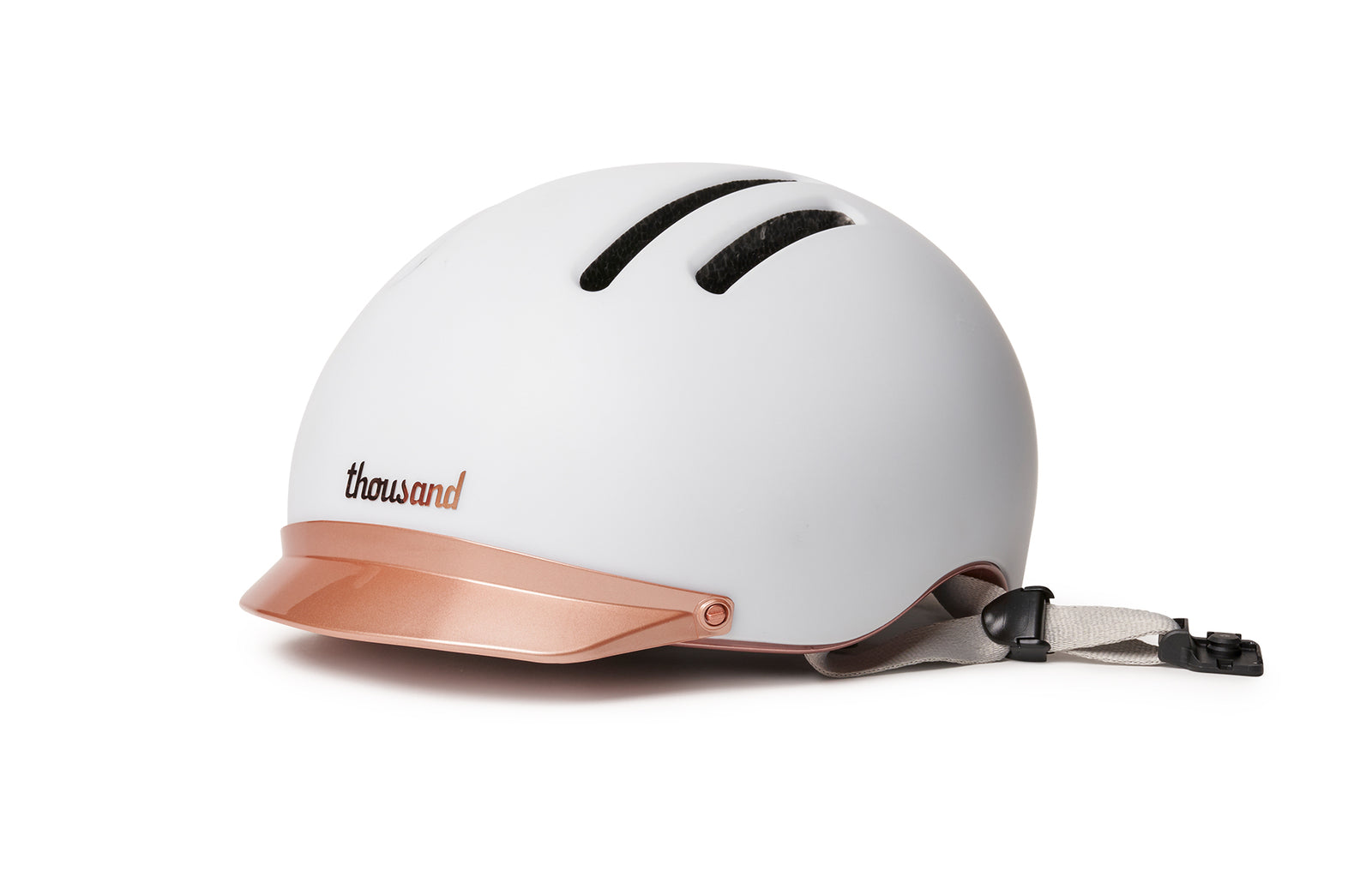 Rose gold store cycle helmet